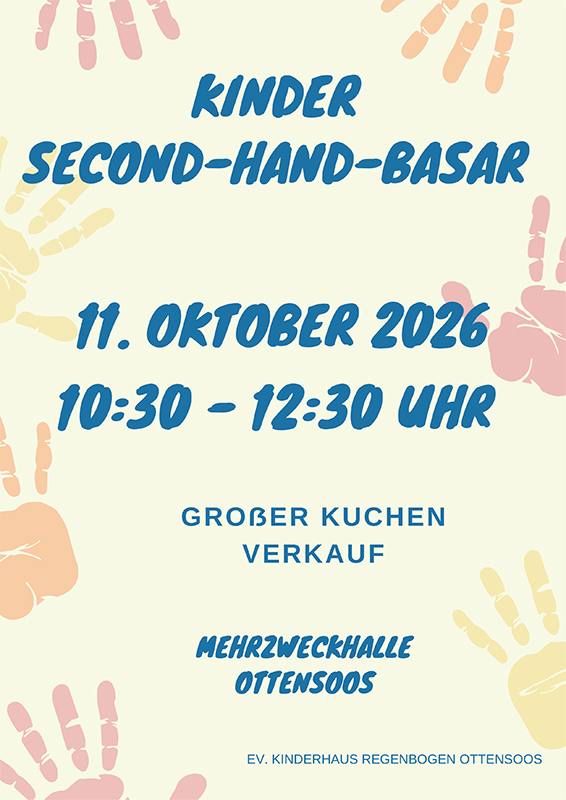 Basar Ottensoos Kinderbasar