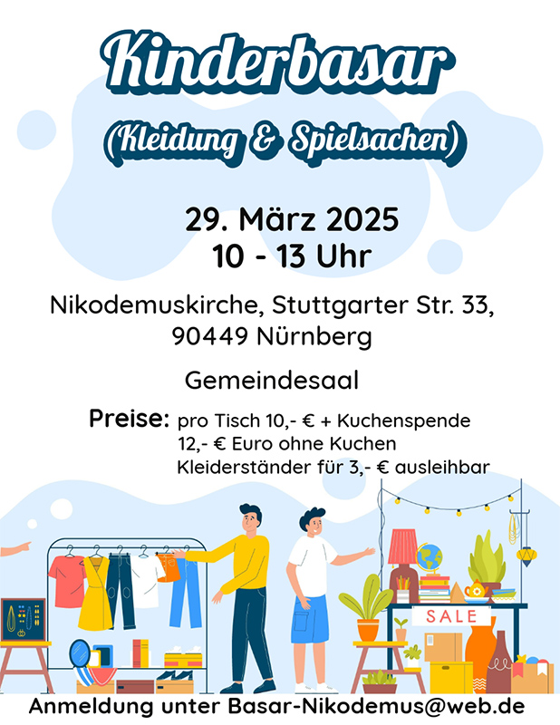 Basar Nikodemuskirche Nürnberg Röthenbach