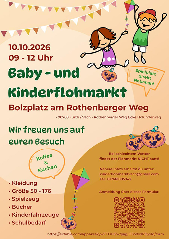 Kinder und Babybasar Fürth Vach