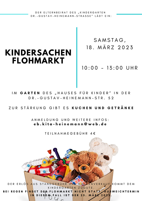 Flyer Kindersachen Flohmarkt