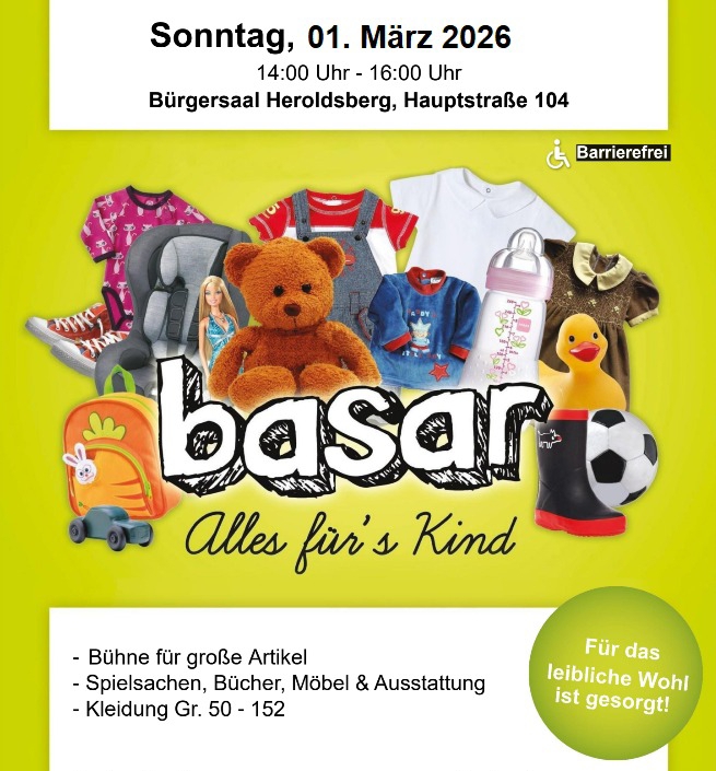 frühjahrsbasar 2026 heroldsberg