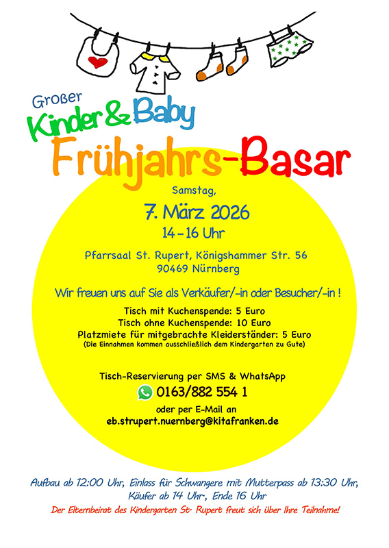 Basar Kindergarten St. Rupert