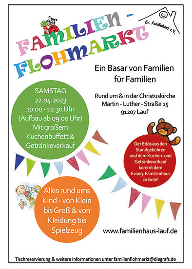Familienhausflohmarkt Lauf an der Pegnitz