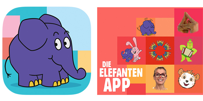 Der Elefant Lern-App für Vorschulkinder
