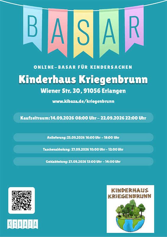 BAsar Kinderhaus Kriegenbrunn Erlangen
