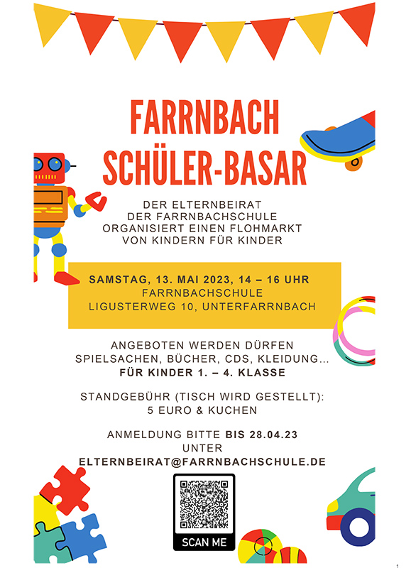 Schülerbasar Farrnbach-Schule