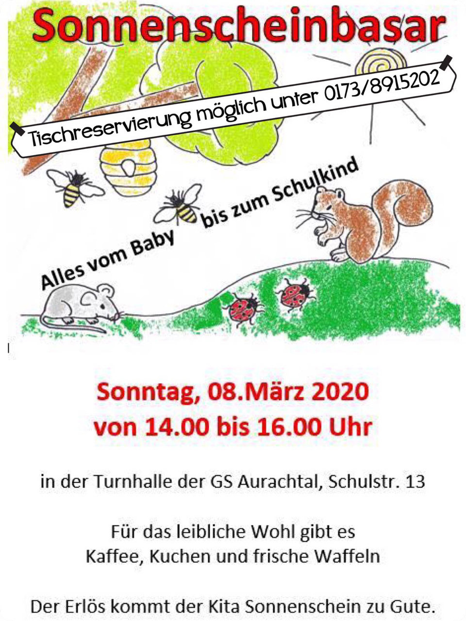 werbeblatt basare
