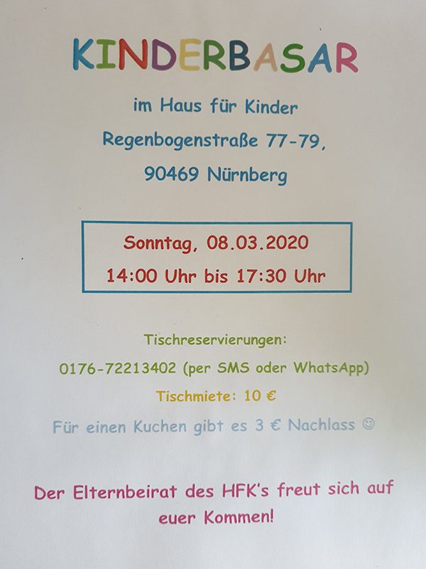 Flyer Haus für Kin