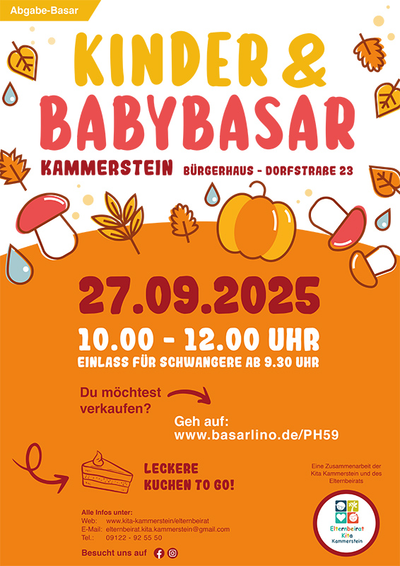 Kinder und Babybasar Kammerstein