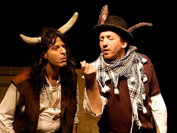 Foto von Ox und Esel am Theater Mummpitz